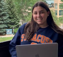 Syracuse University Summer College precollege student